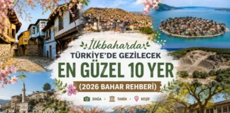 İlkbaharda Türkiye’de Gezilecek En Güzel 10 Yer (2026 Bahar Rehberi)