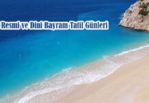 2022 Resmi ve Dini Bayram Tatil Günleri
