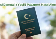 Hususi Damgalı Pasaport (Yeşil) Hususi Damgalı (Yeşil) Pasaport