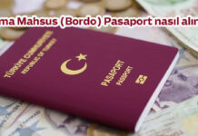Umuma Mahsus Pasaport (Bordo) Umuma Mahsus (Bordo) Pasaport